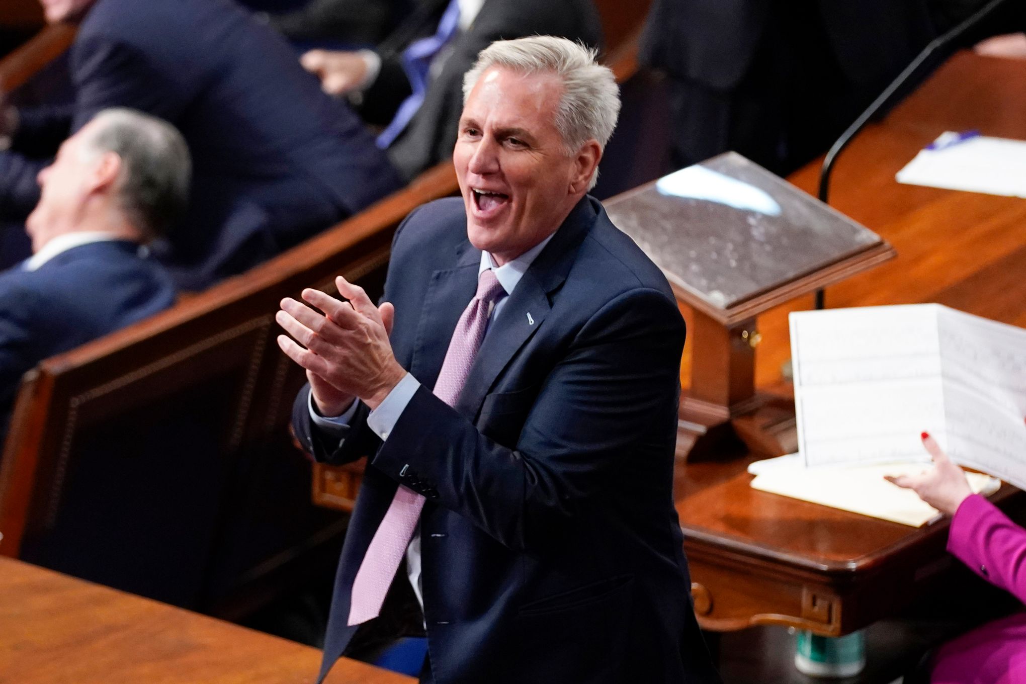 Watch: Kevin McCarthy Is Elected Speaker, Swears In House Lawmakers