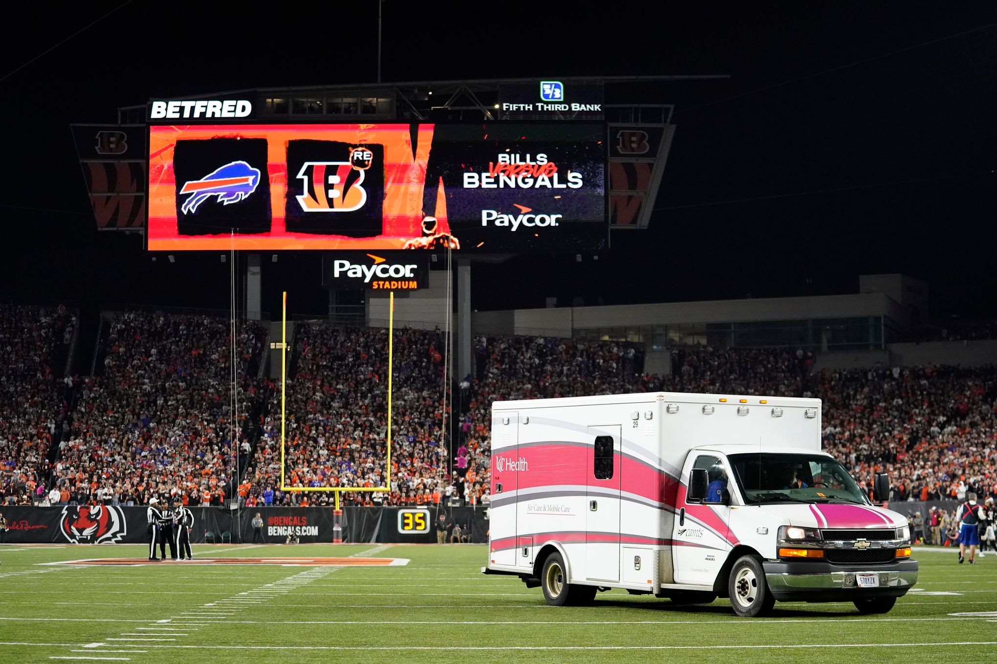 Suspended Bills-Bengals game won't resume this week, per NFL - Buffalo  Rumblings