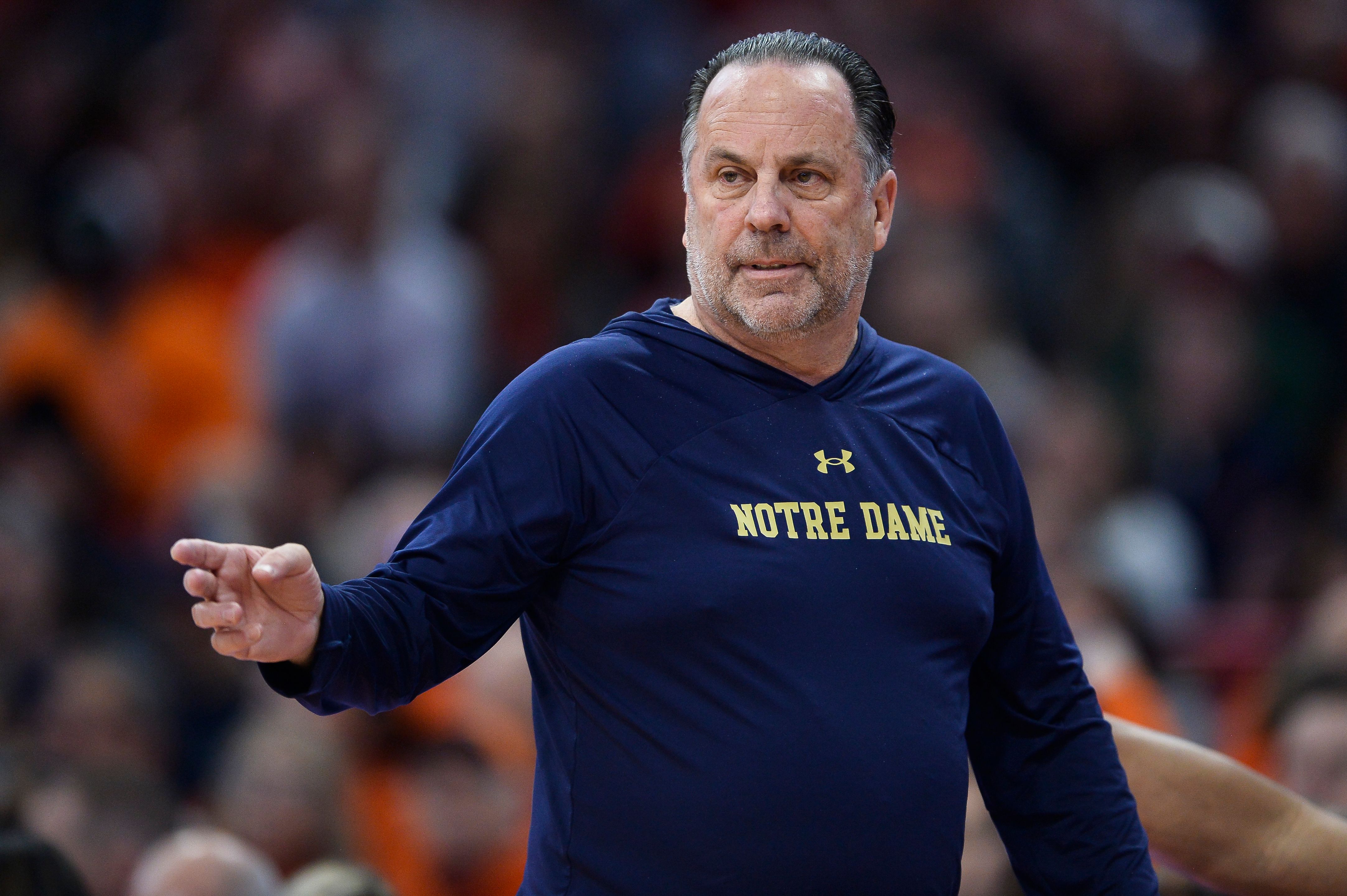 notre dame men's basketball coach