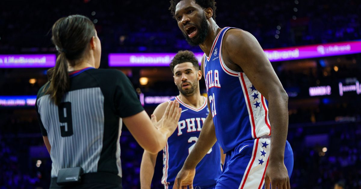 Embiid leads 76ers past Pelicans, Williamson hurts hamstring | The ...