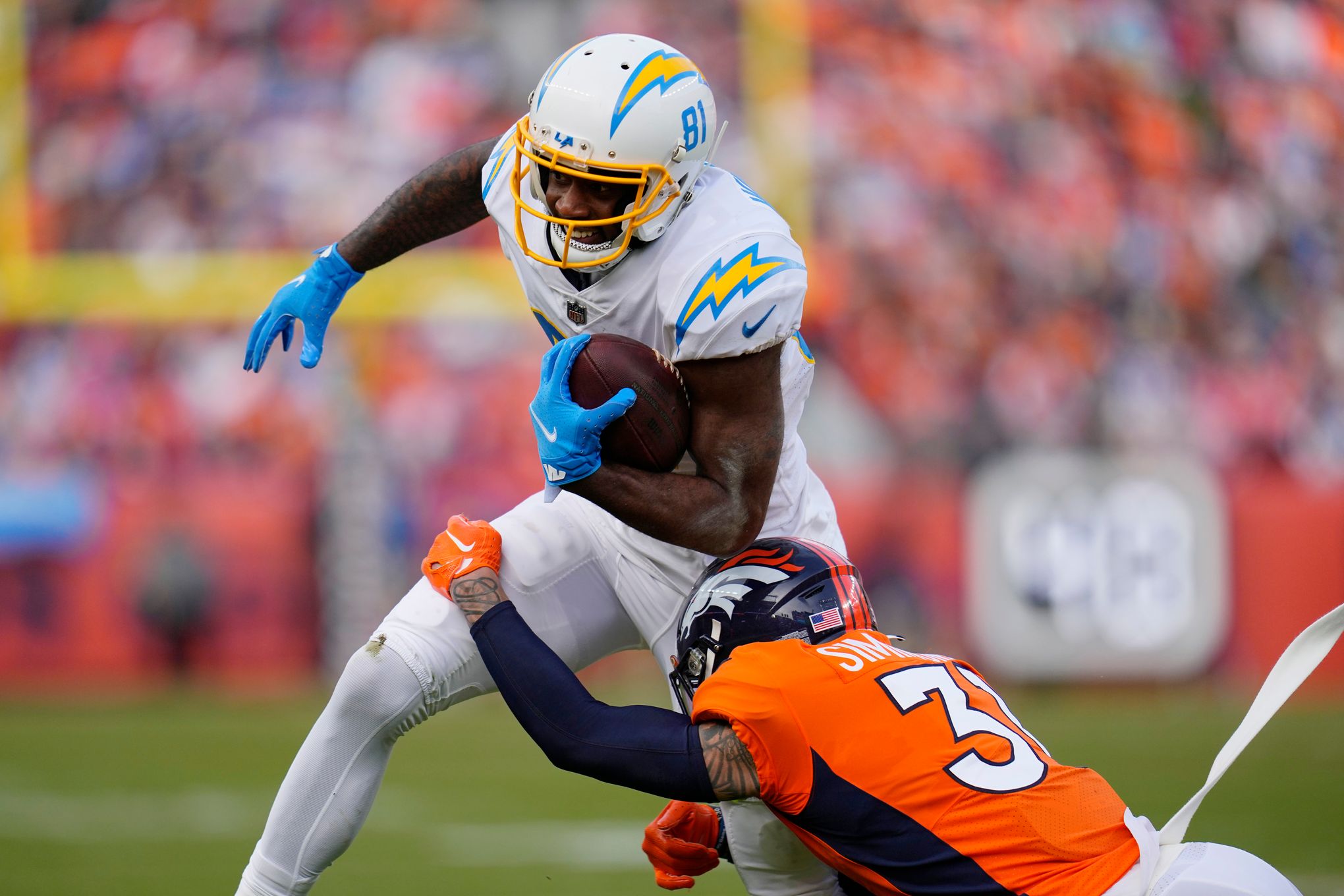 Chargers receiver Mike Williams uncertain for playoff game vs. Jaguars –  Orange County Register