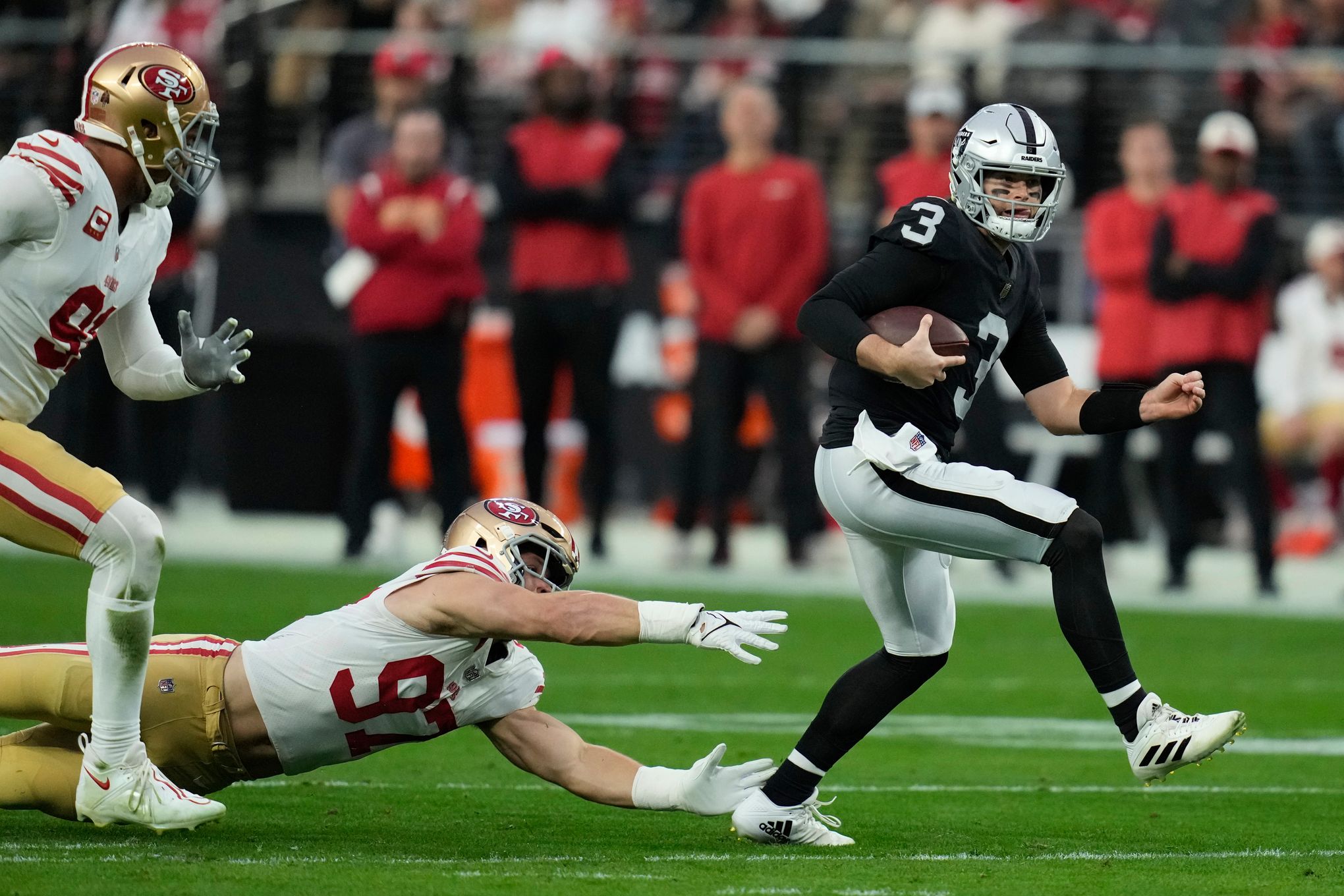 Jarrett Stidham Las Vegas Raiders Jersey – Jerseys and Sneakers