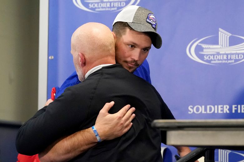 Bills' McDermott hailed for leading through emotional week