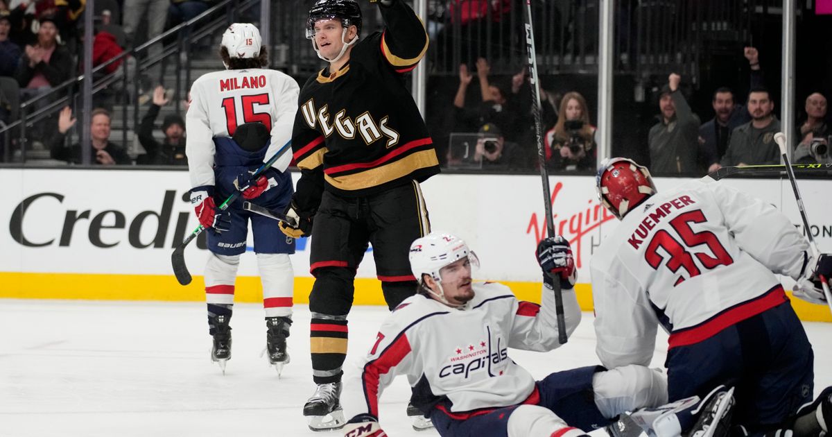 Golden Knights dominate Capitals from beginning in 62 win The
