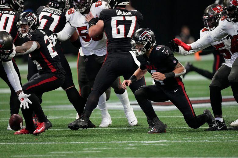 Falcons QB Ridder vows to shake off rough day after INTs in 23-7 loss to  Jaguars - The Augusta Press