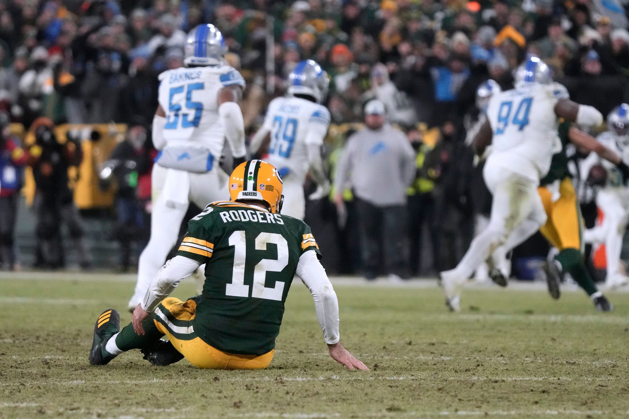 Detroit Lions' Jamaal Williams breaks Barry Sanders' TD mark