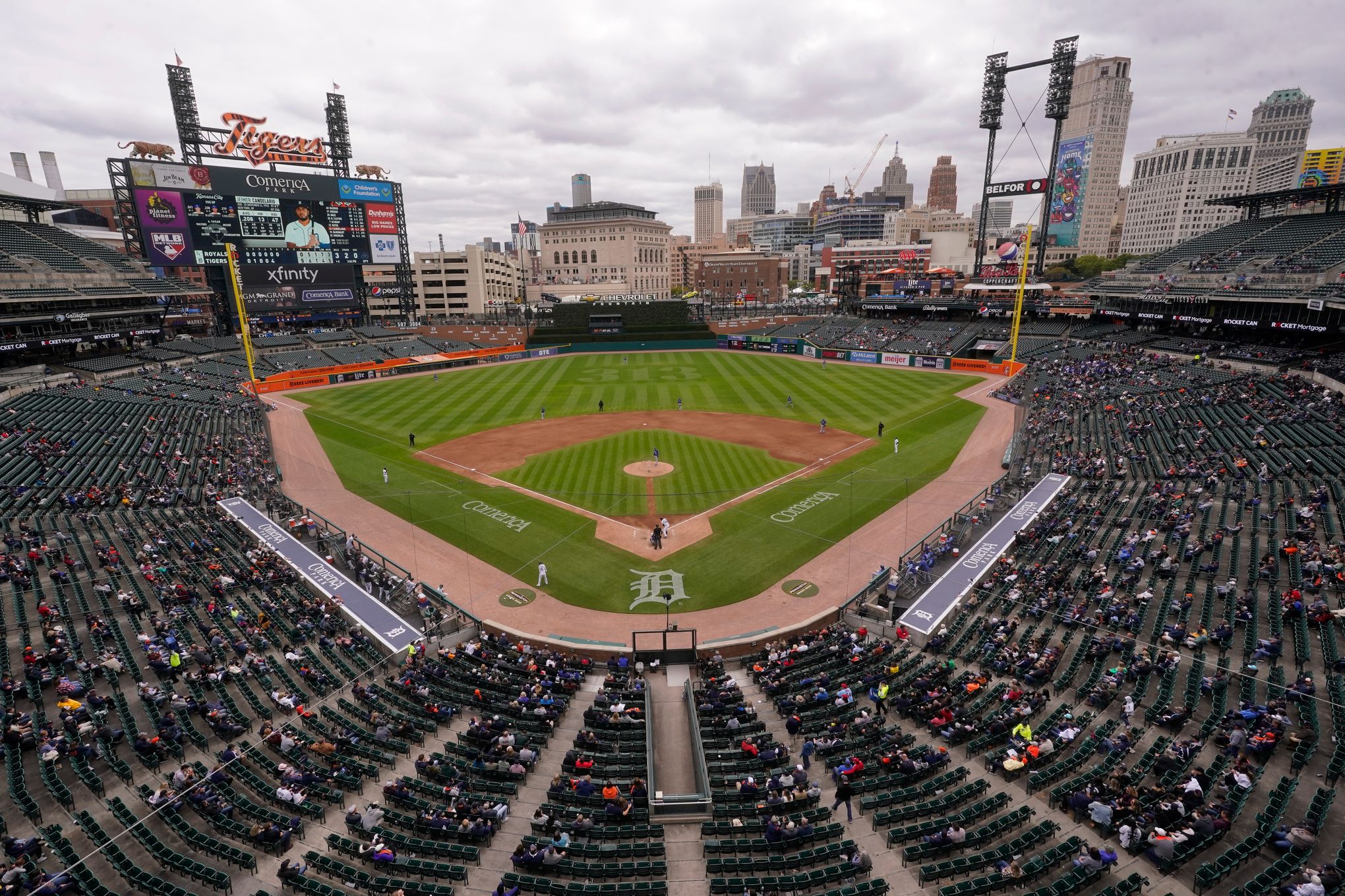 Comerica Park - Home of the Detroit Tigers
