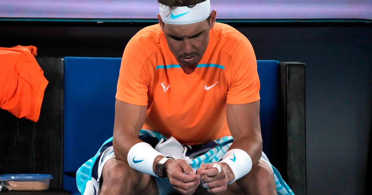 Nadal MRI shows hurt left hip flexor; recovery of 6-8 weeks