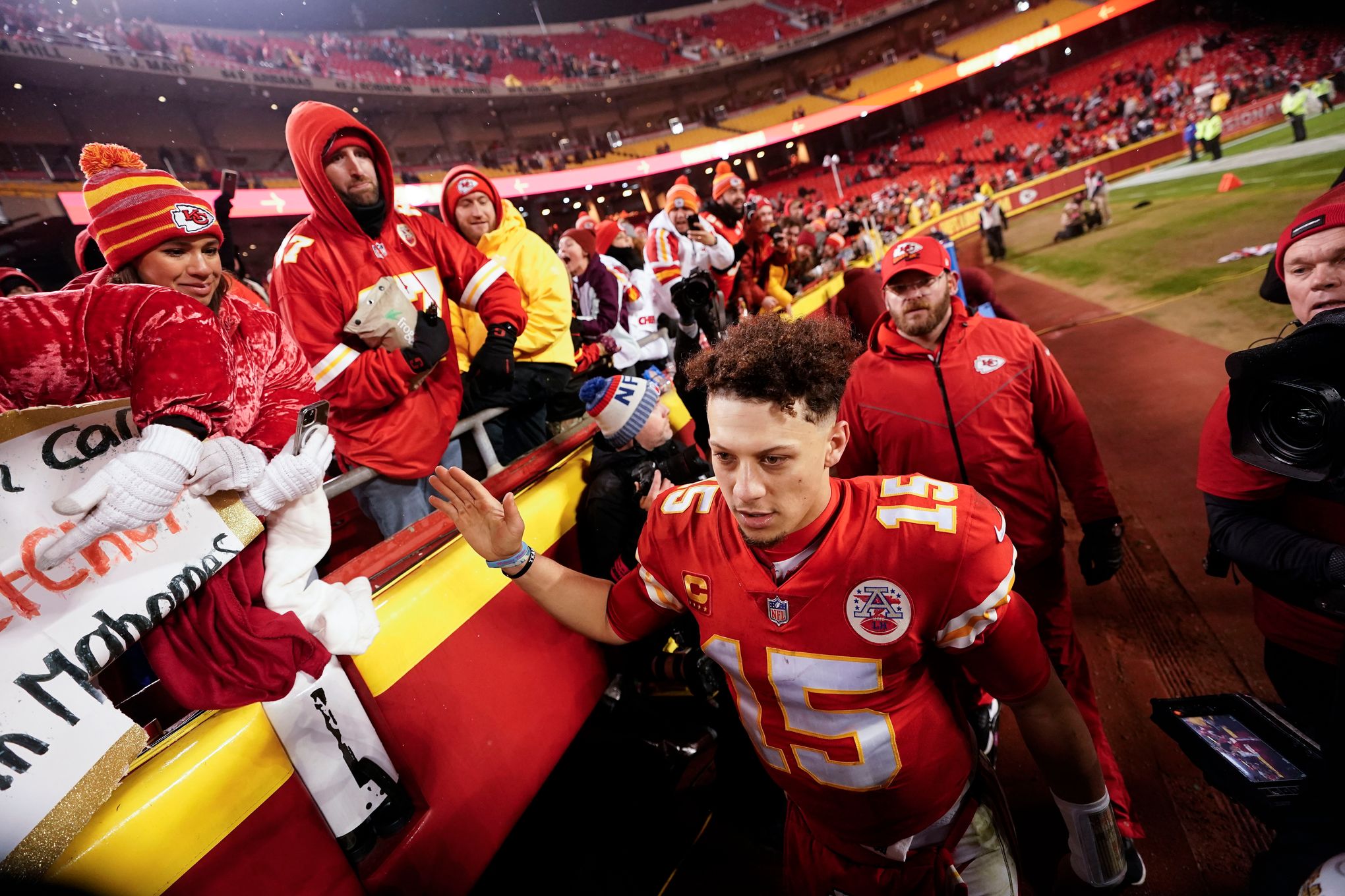 Patrick Mahomes says his ankle injury won't hold him back from