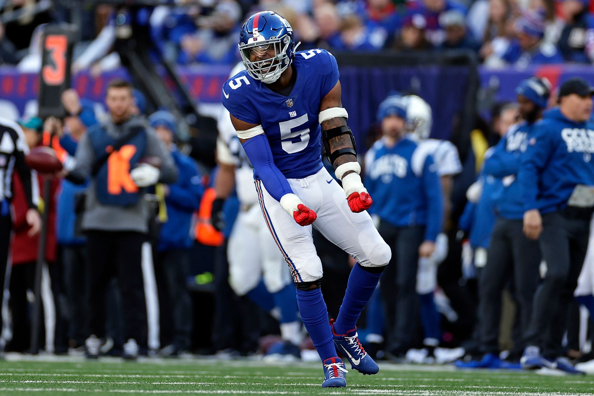 NY Giants' Azeez Ojulari, Kayvon Thibodeaux excelling together