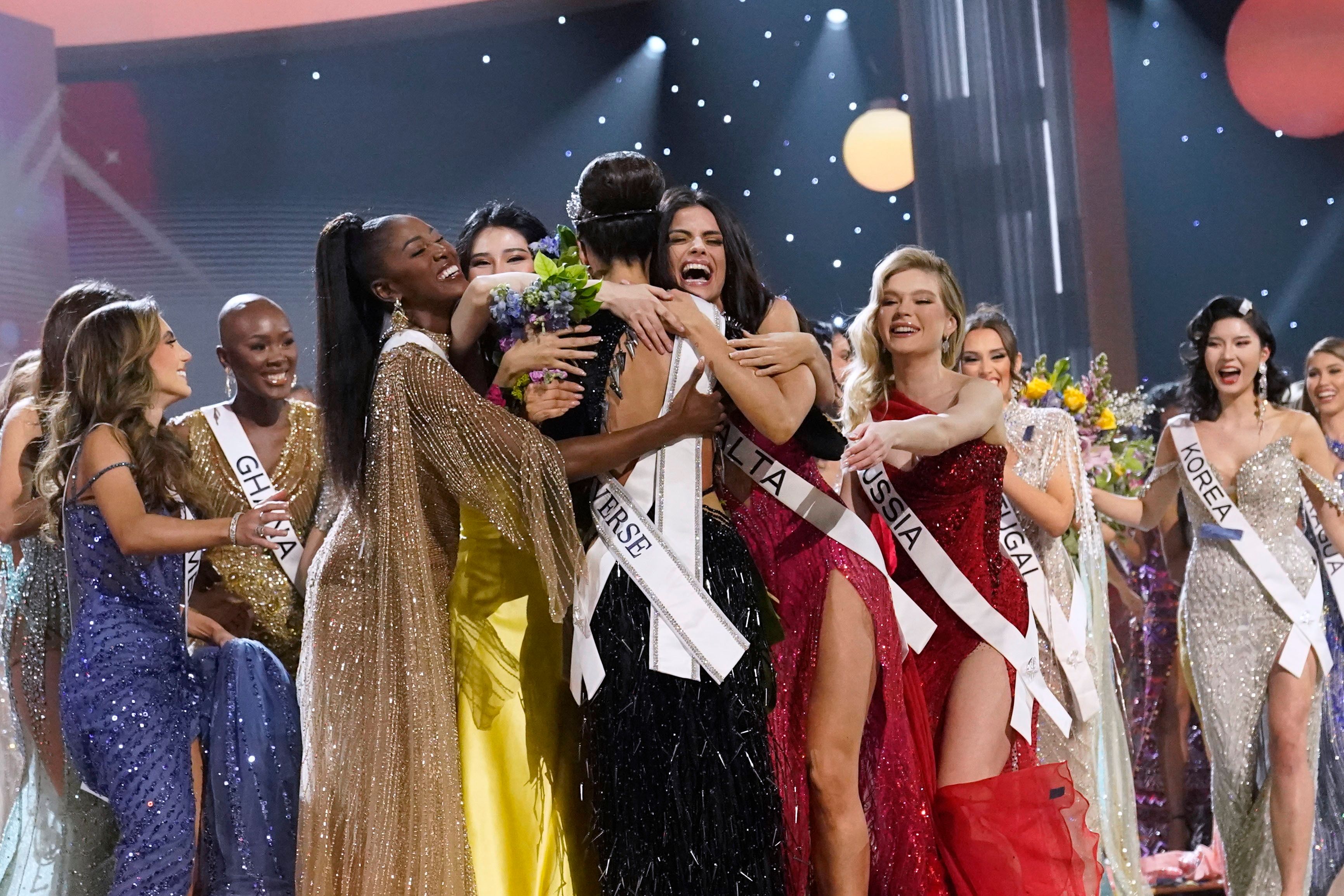 Miss USA R Bonney Gabriel wins Miss Universe Competition The