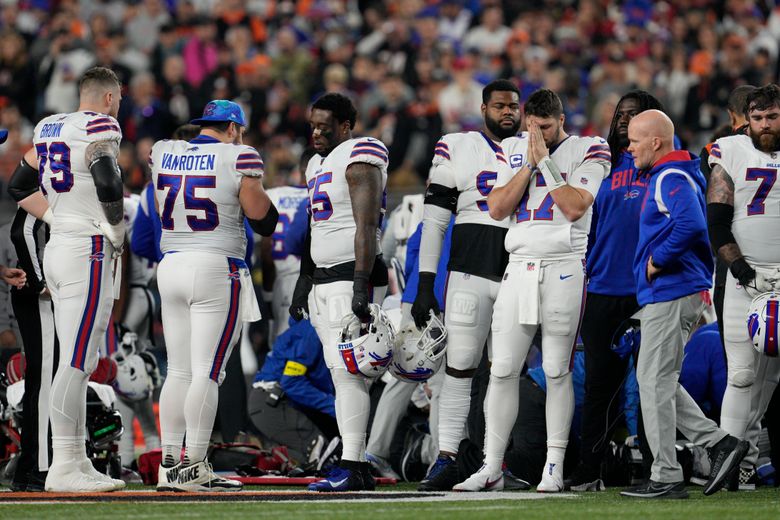 Bills' Hamlin in Critical Condition After Collapse on Field - Bloomberg