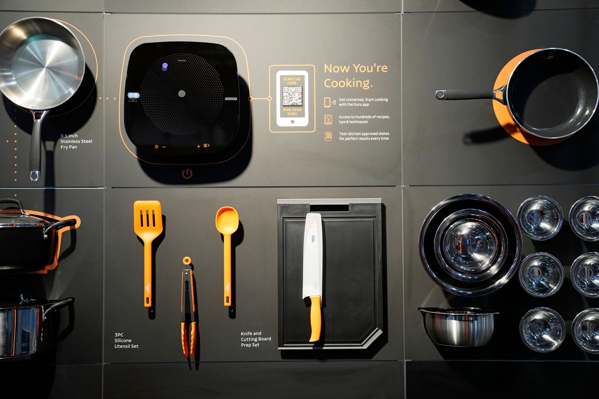 With the Tramontina Guru™ Smart Cooking Solution, Home Cooks Can