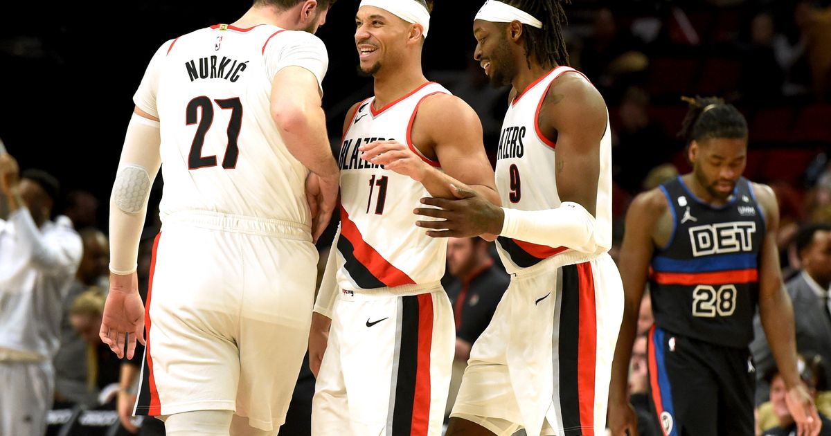 Grant scores 36, Blazers rout Pistons in Payton’s debut The Seattle Times