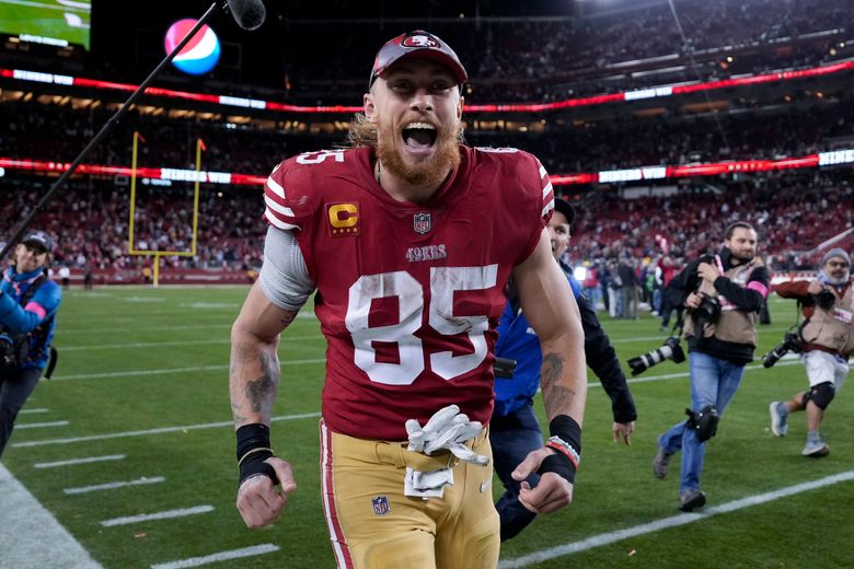 George Kittle San Francisco 49ers military salute to service