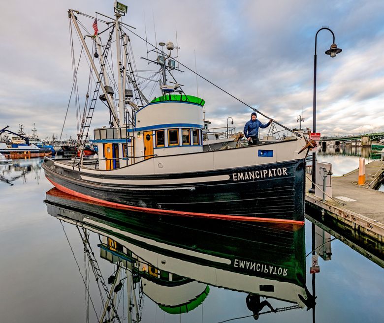 Fish tales come true on Ballard's legendary wooden boat the