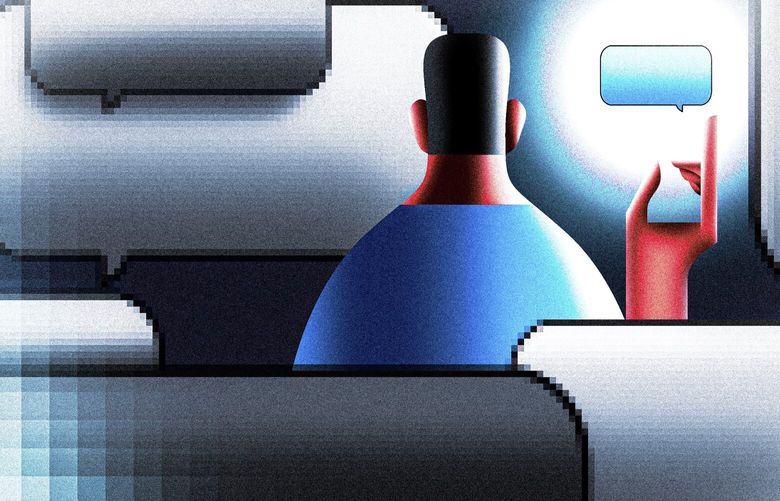 ChatGPT isn’t the only writing assistant that has emerged to replace editors. (Derek Abella/The New York Times)