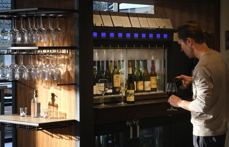 At Rapport on Capitol Hill you can pour your own beer or wine. 222933