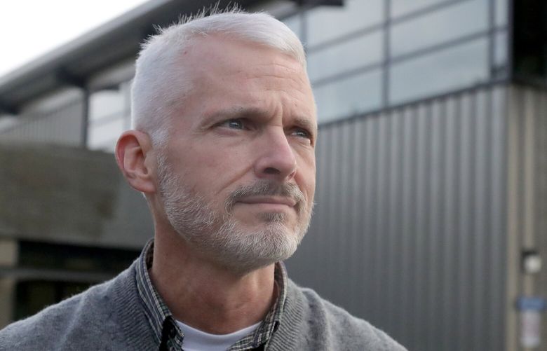 Douglas Lane, who studies geriatric psychology, at Veteran’s Hospital at American Lake,Tuesday, February 7, 2023.
 222988