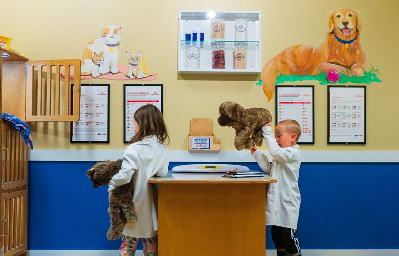 Hands On Children’s Museum’s animal hospital. (Courtesy Hands On Children’s Museum)