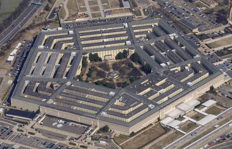 The Pentagon building . (AP Photo / Patrick Semansky) 