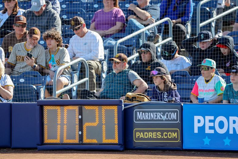 Spring training start brings new rules — pitch clocks, shift limits -  Seattle Sports