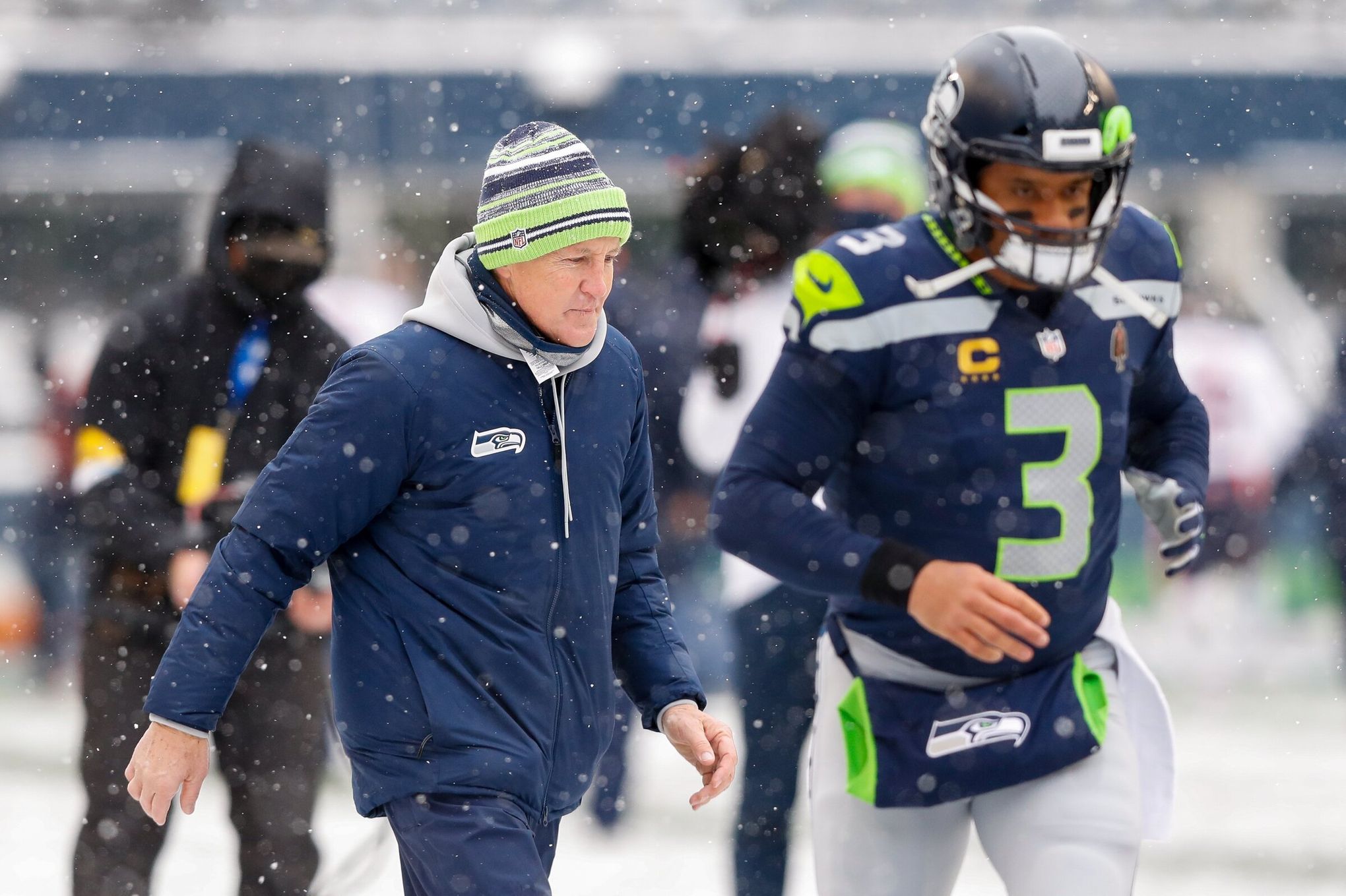 Seahawks Pete Carroll, John Schneider explain Russell Wilson