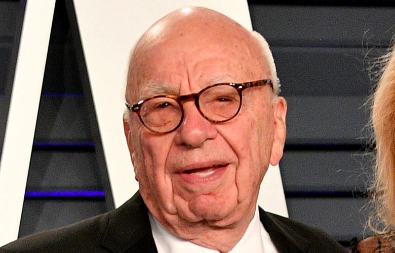 Rupert Murdoch attends the 2019 Vanity Fair Oscar Party at Wallis Annenberg Center for the Performing Arts on Feb. 24, 2019, in Beverly Hills, California. (Dia Dipasupil/Getty Images/TNS)