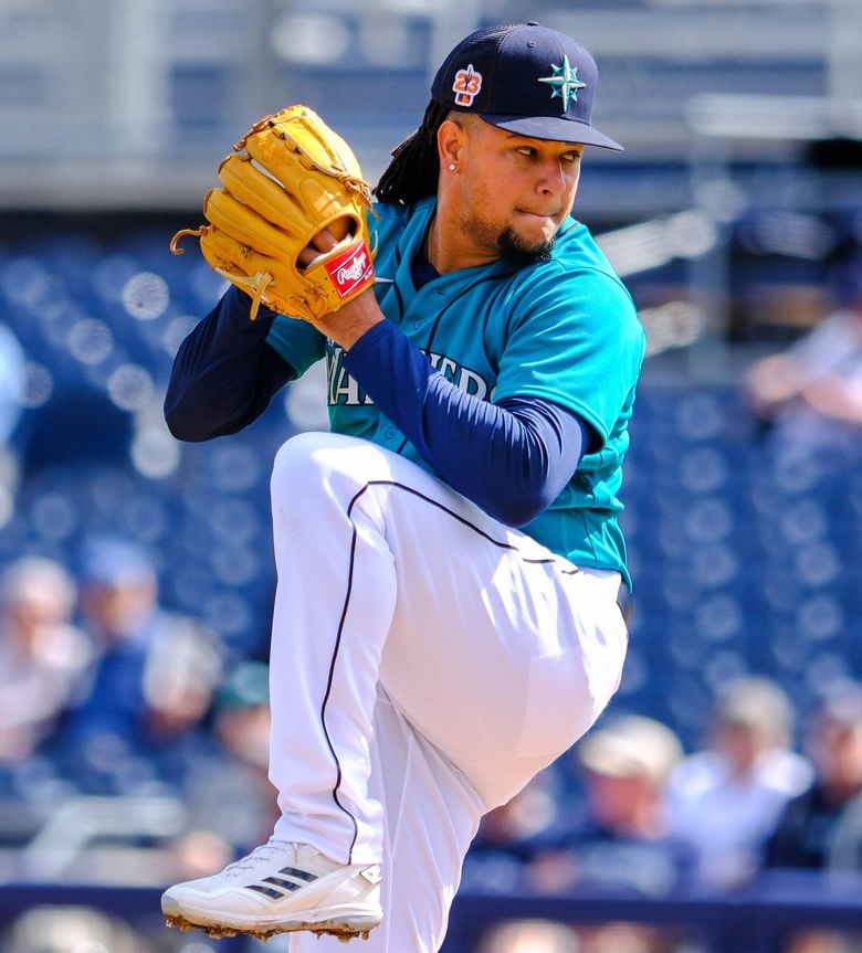 Chris Flexen's future with the Mariners is uncertain, but for now he's  'happy' to be with team