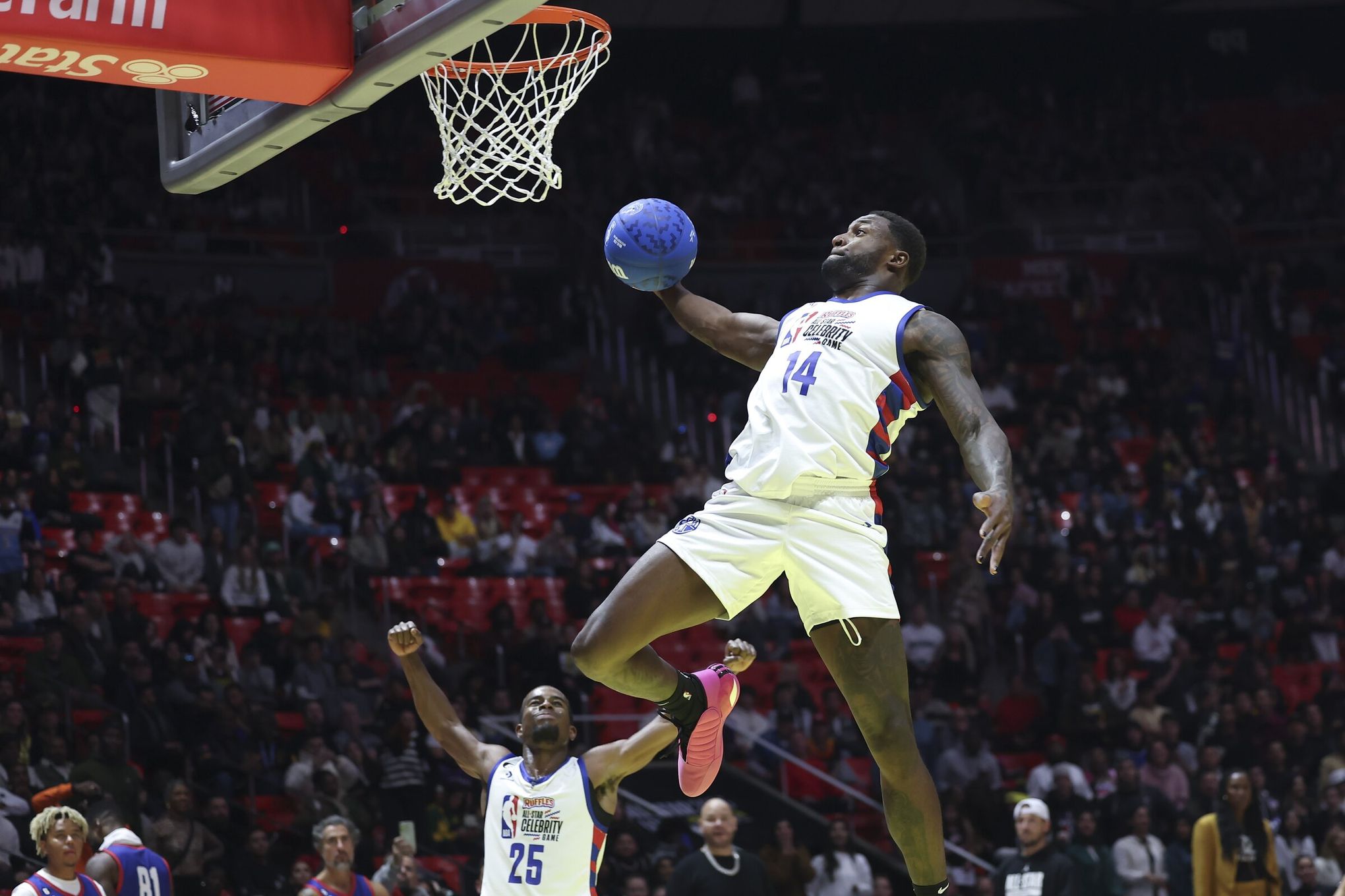 PHOTOS: DK Metcalf Takes Home MVP Honors In NBA All-Star Celebrity Game 2023