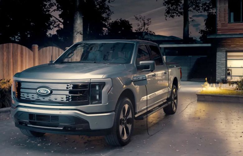Ford’s backup power system automatically switches off grid power during outages and powers home appliances for up to three days, or as long as 10 days if power is rationed. (Courtesy of Ford)

