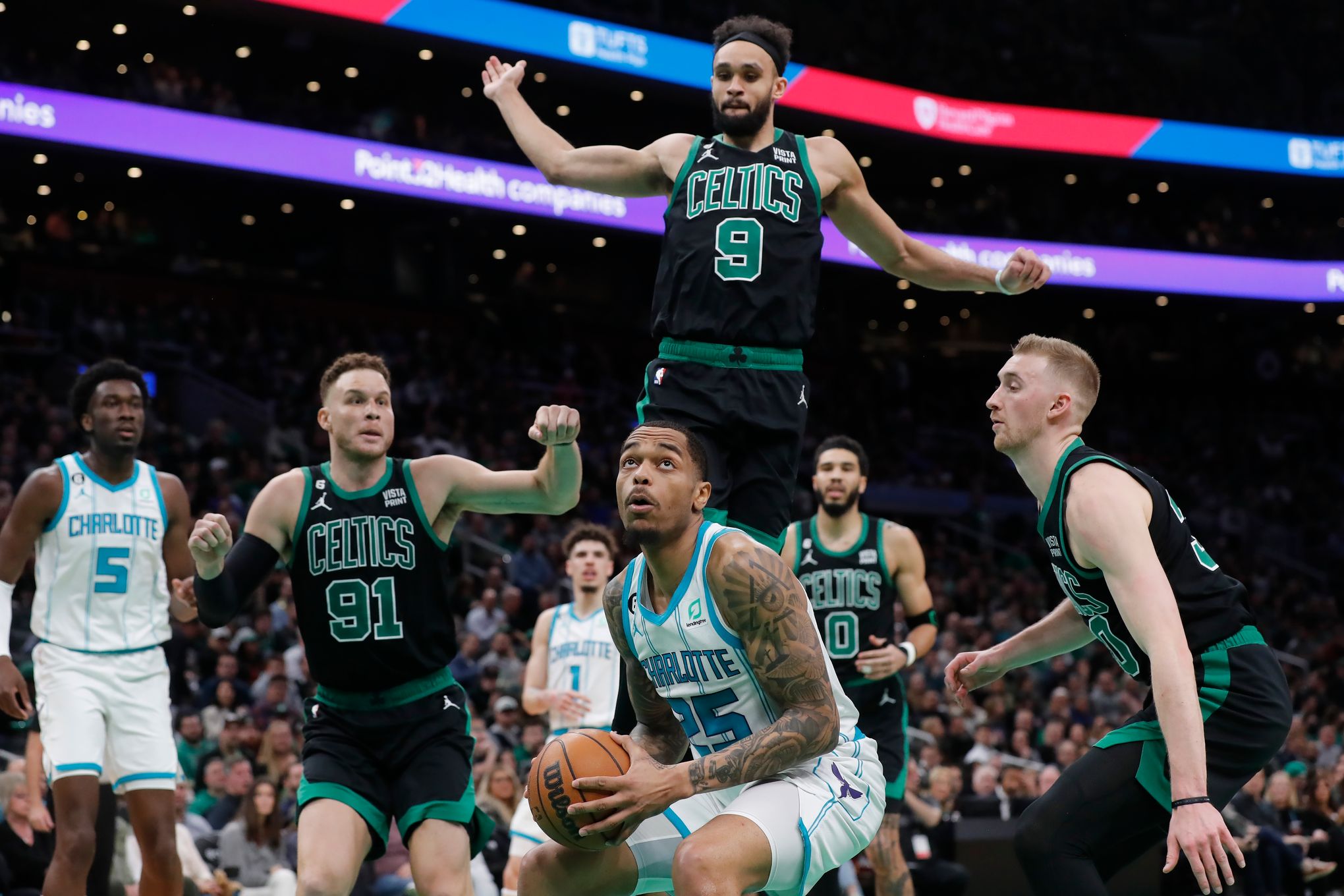 Jayson tatum and larry bird legends never die boston celtics