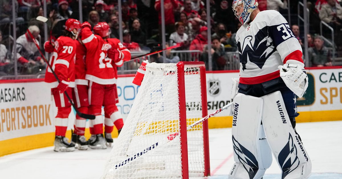 Red Wings beat Capitals 31 for 6th win in 7 games The Seattle Times