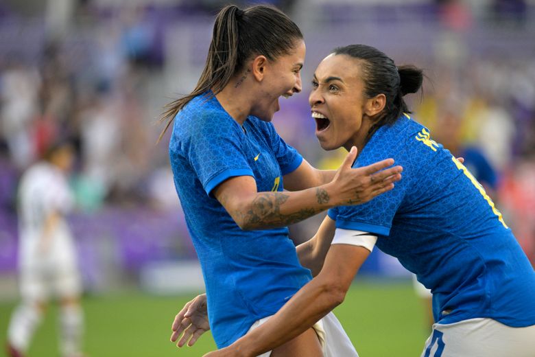 Brazil's Marta scored more World Cup goals than any woman or man