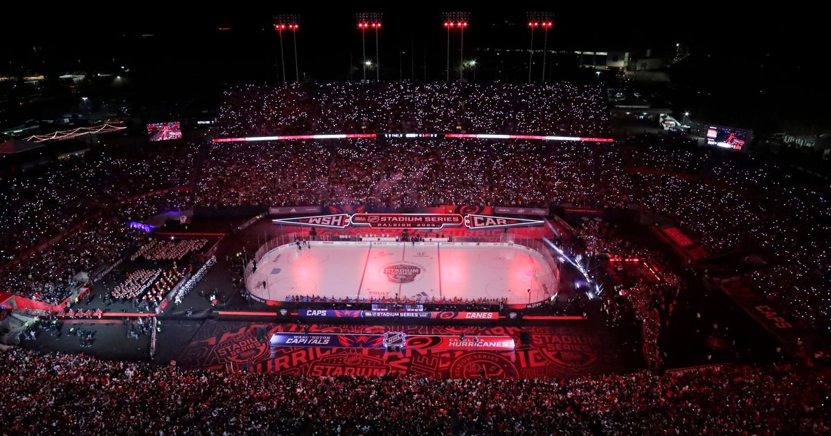 Hurricanes top Capitals 41 in Carolina’s 1st outdoor game The Seattle Times