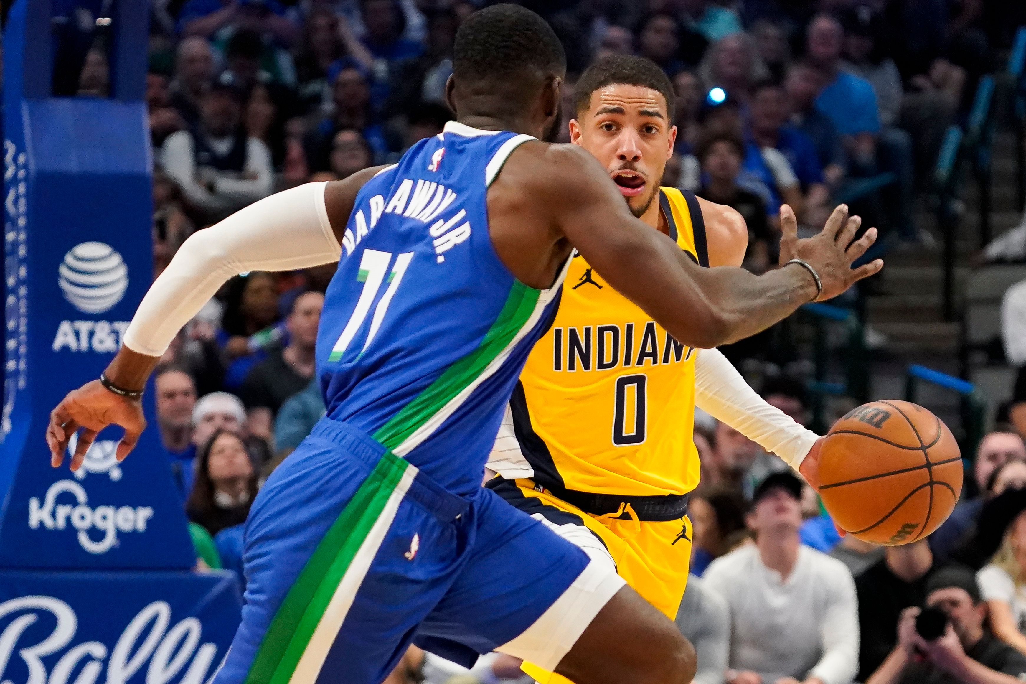 Haliburton Scores 32, Pacers Hold Off Doncic, Mavs, 124-122 | The ...