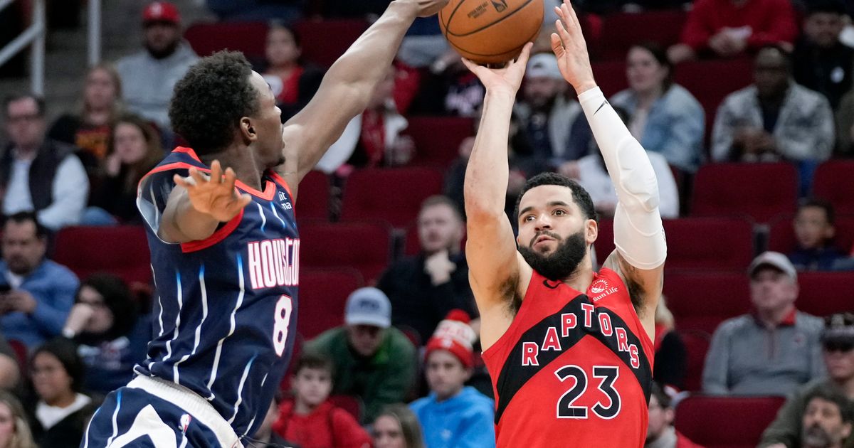 VanVleet has 32 as Raptors get 117111 win over Rockets The Seattle Times