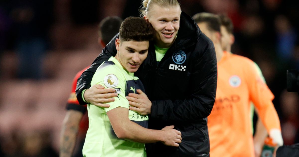 Haaland breaks scoring record, City keeps pace with Arsenal | The ...