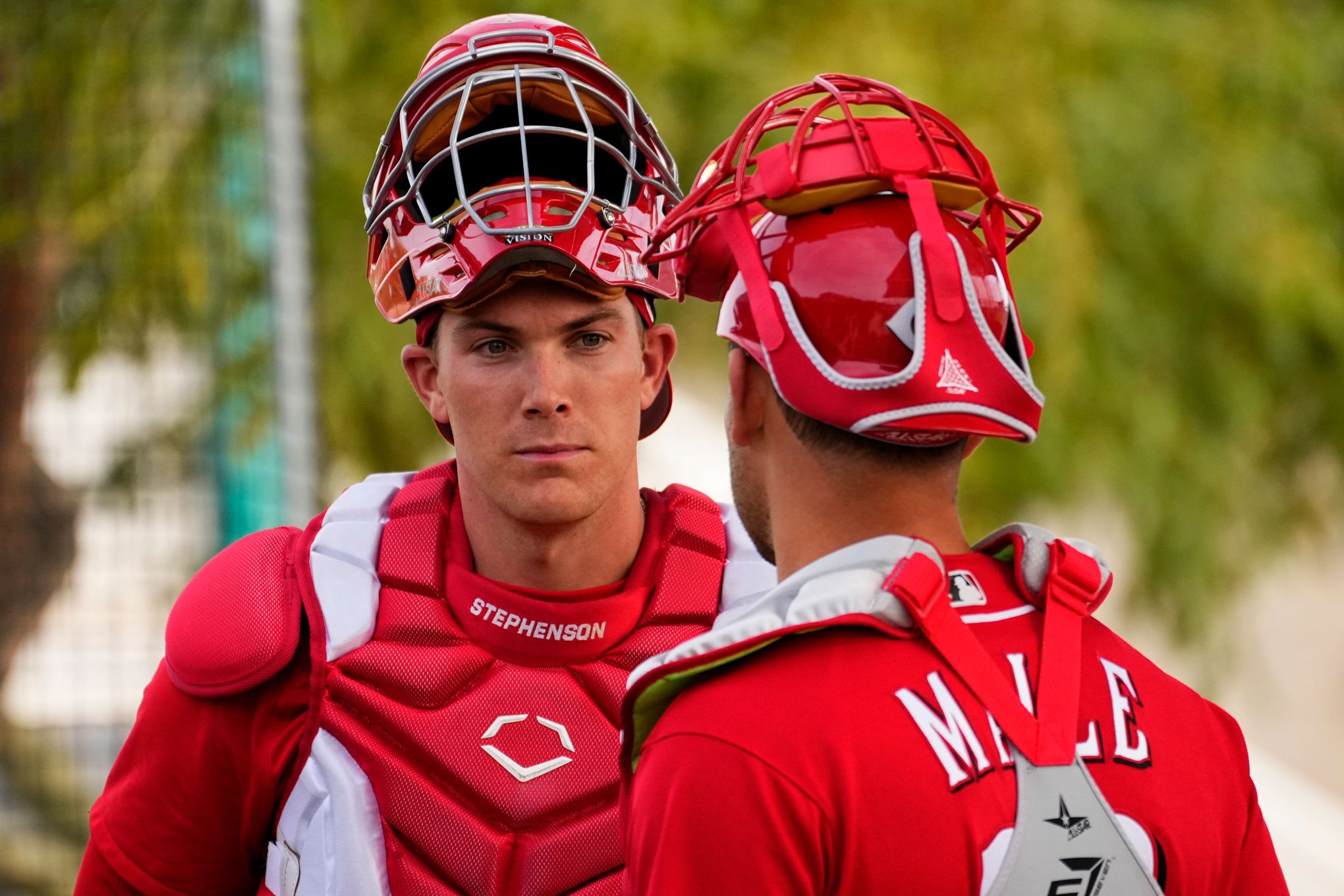 Reds will give Stephenson time off from rigors of catching