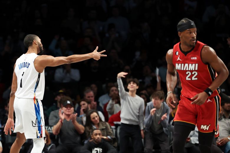 The Heat and Nets Play the First Nickname Jersey Game! 