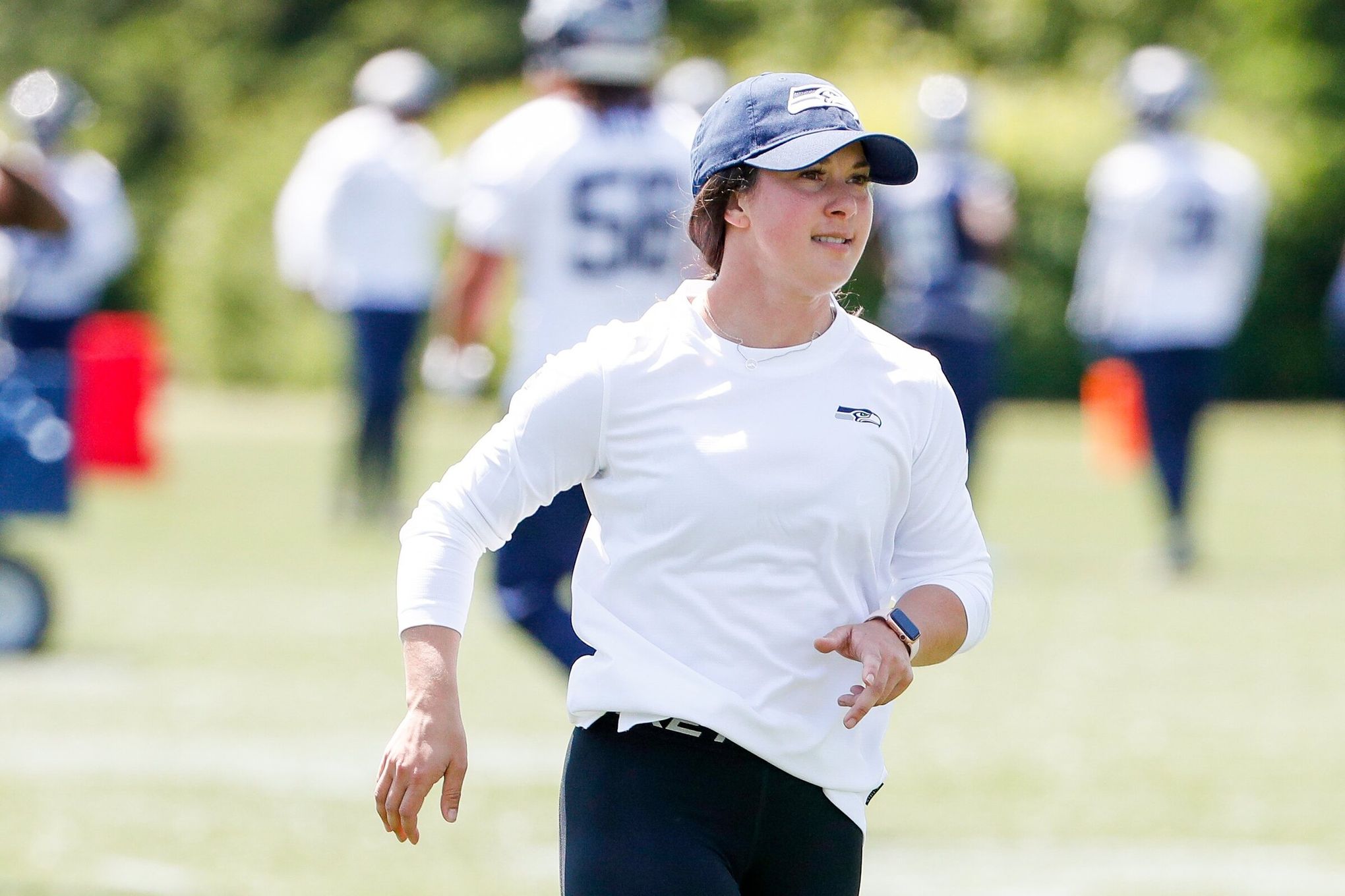 For Amanda Ruller, working with Seahawks is another step toward her NFL  coaching dream