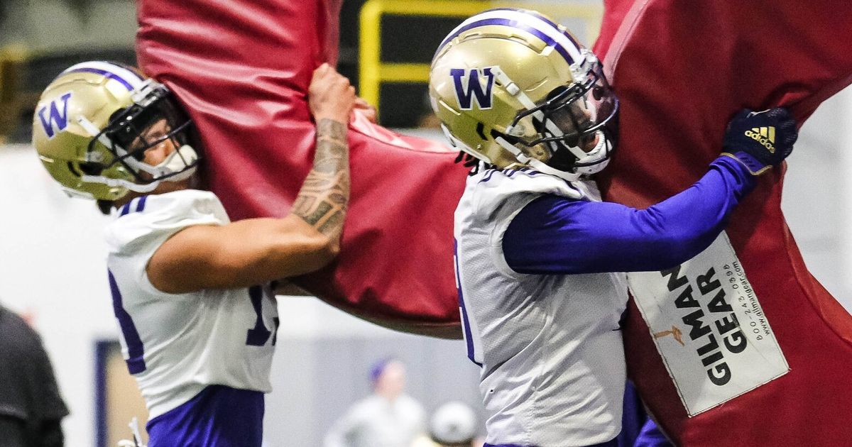 Photos UW spring football practice gets underway The Seattle Times