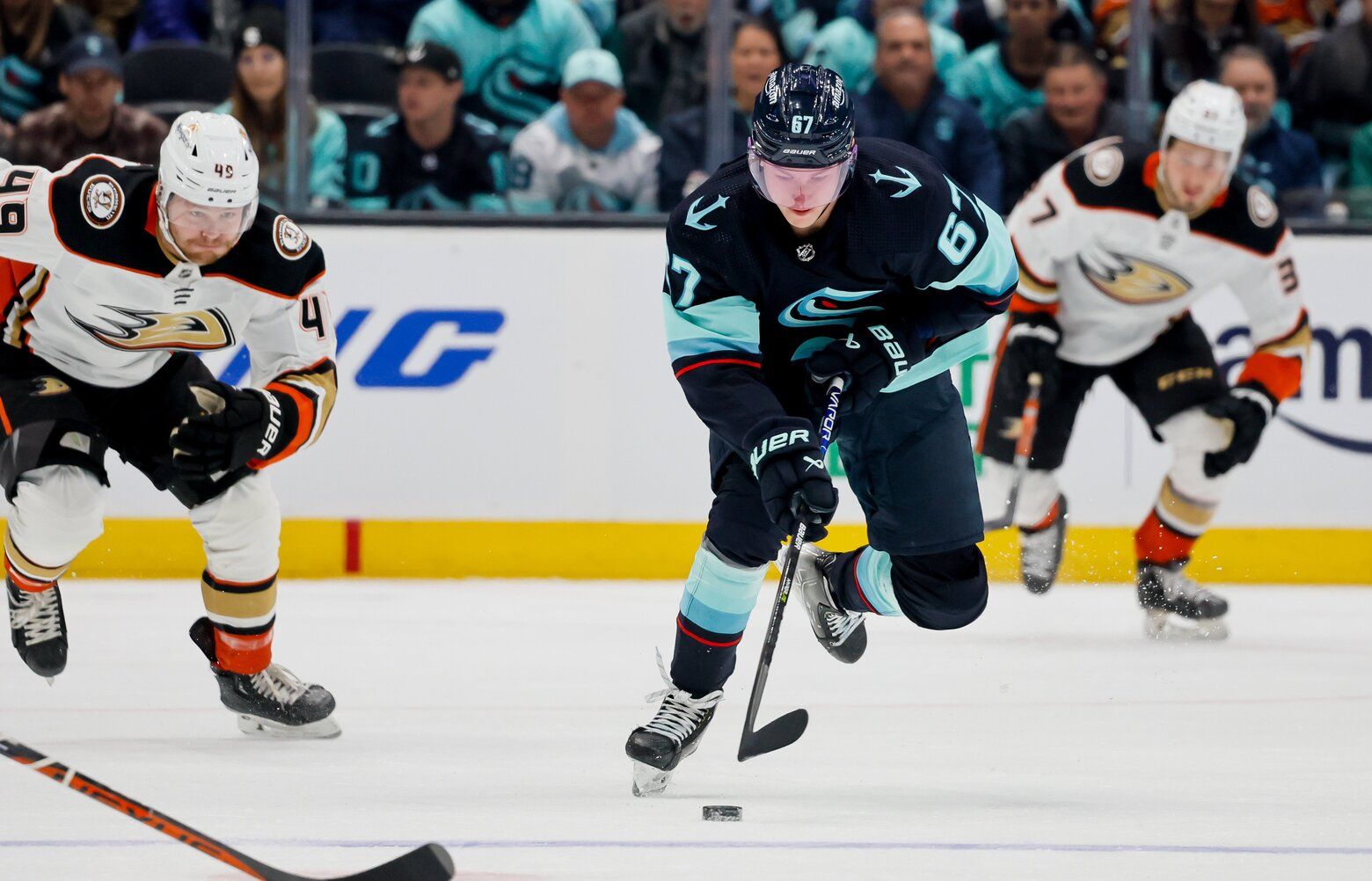 Photos: Kraken Vs. Ducks Hockey | The Seattle Times