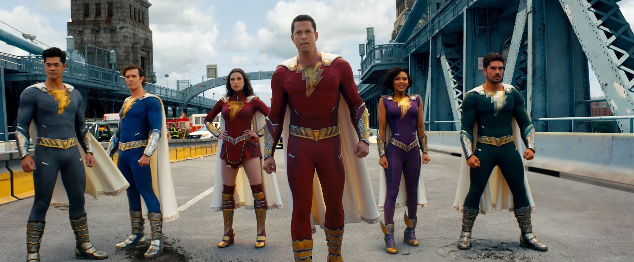 Our First Look At the New Suits for 'Shazam: Fury of the Gods' Is