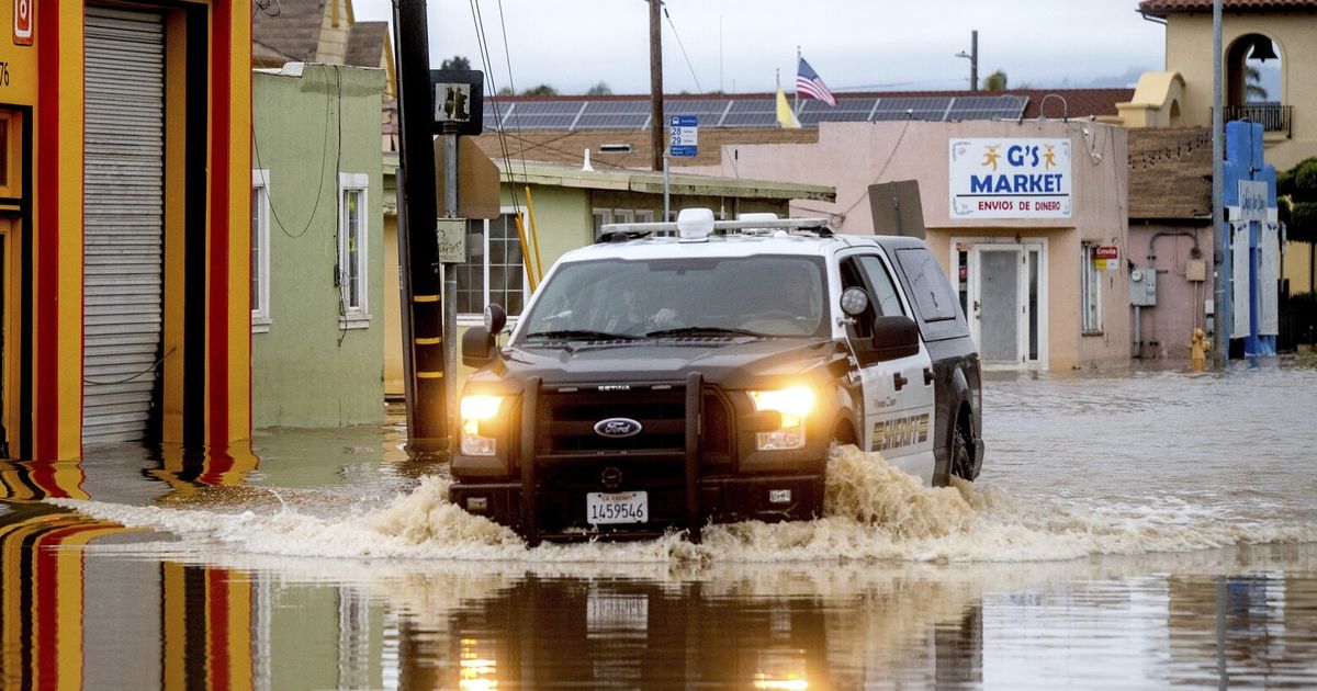 Another atmospheric river pounds California, 27K to evacuate | The ...