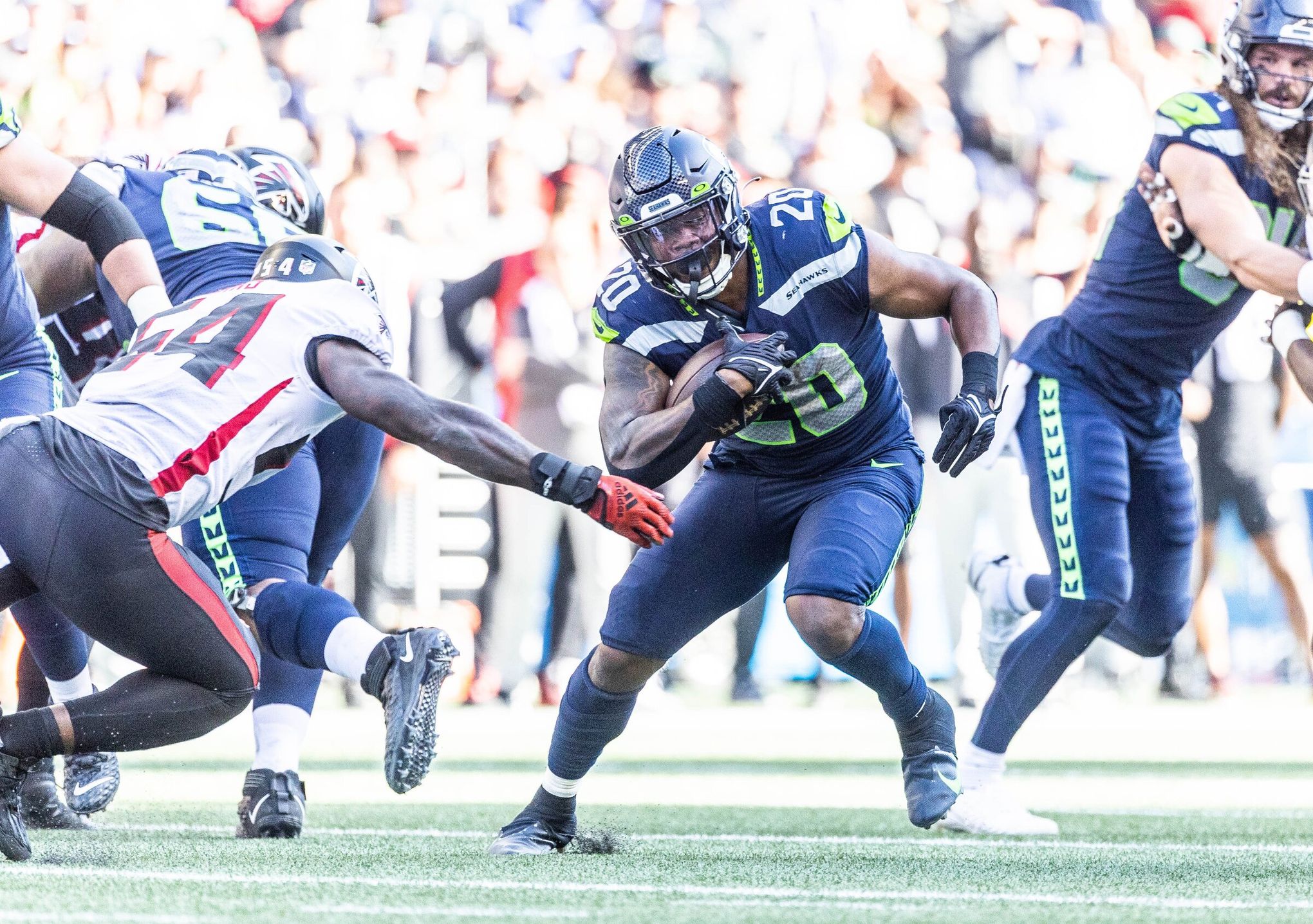 Eagles agree to terms with Seahawks RB Rashaad Penny - CBS