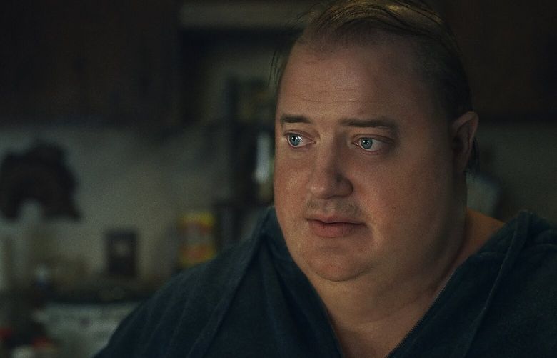 Brendan Fraser in “The Whale.”