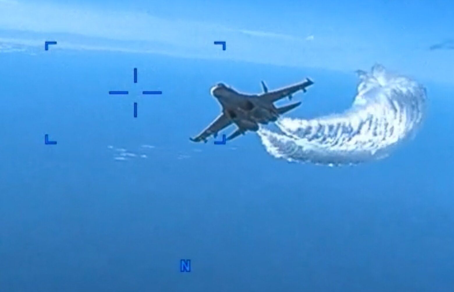 Pentagon Video Shows Russian Jet Dumping Fuel On US Drone | The Seattle ...