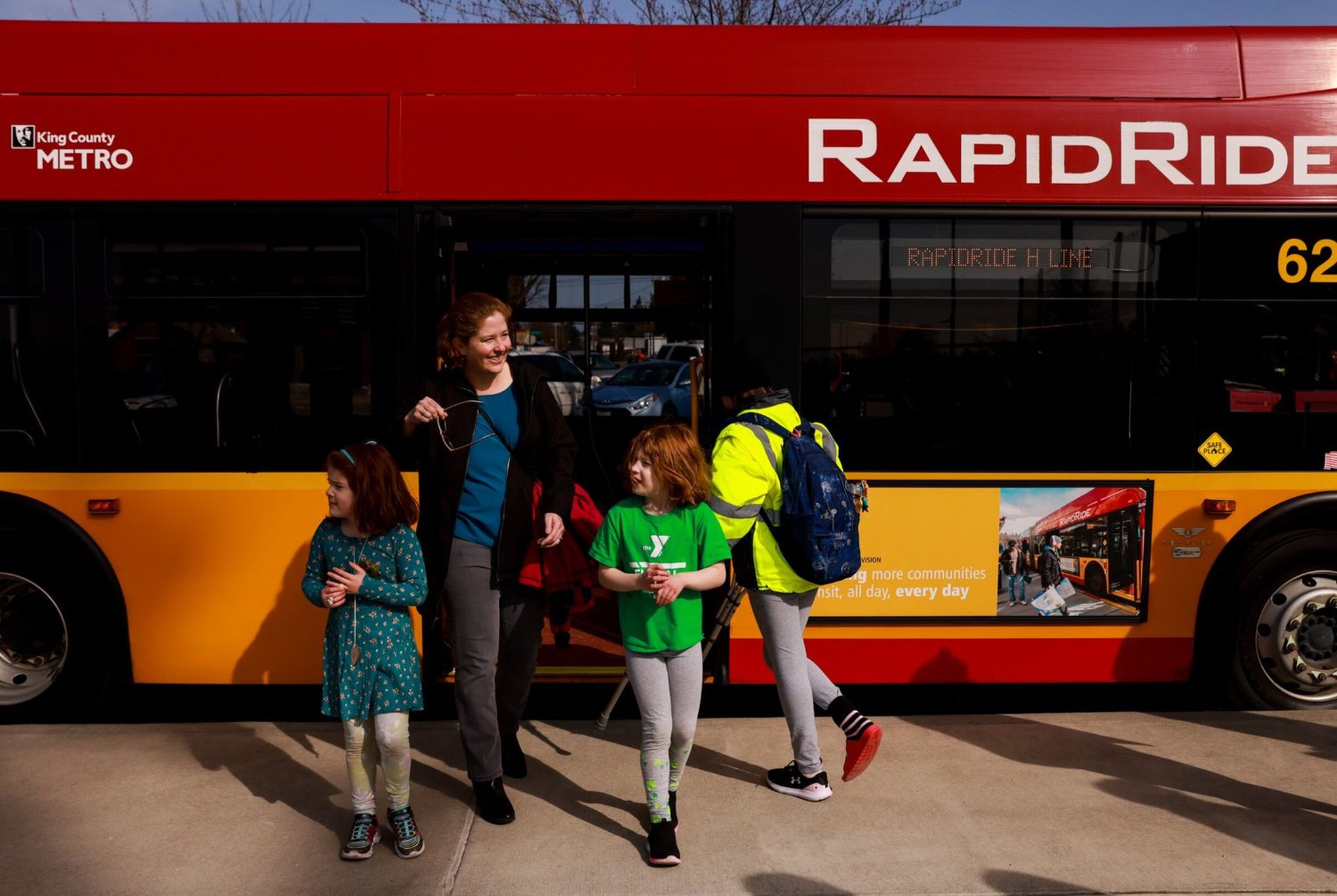 Metro Rapid Bus Stop