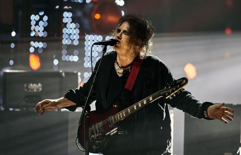 Robert Smith performs with his band The Cure in Brooklyn on March 29, 2019. Smith said this week that people who bought tickets to the band’s North American tour would receive $5 or $10 per-ticket refunds after fans complained about Ticketmaster fees. (Chad Batka / The New York Times)